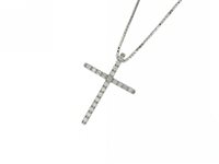 Pendente Mirco Visconti Donna Girocollo croce in Diamante Diamante 0.14 Ct GM227/8 - GM227/8